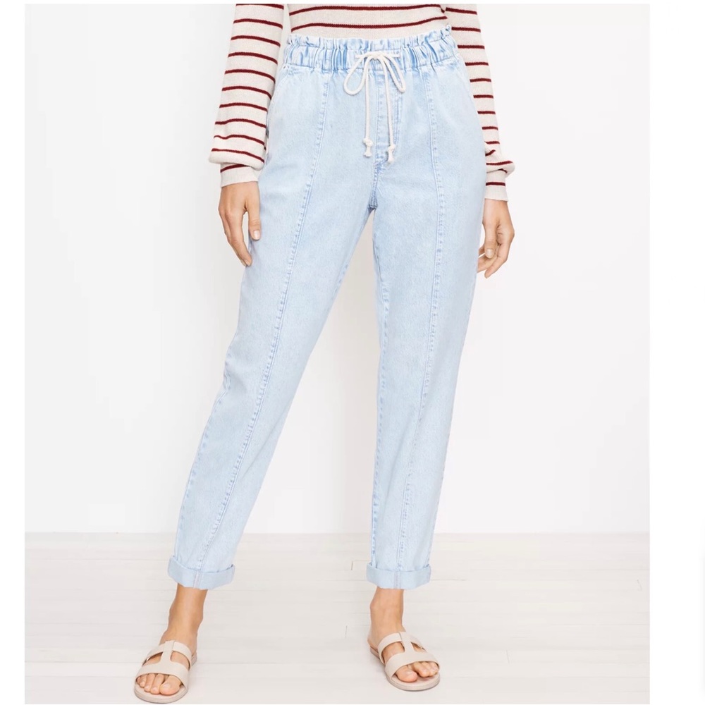 Loft high rise jogger jeans